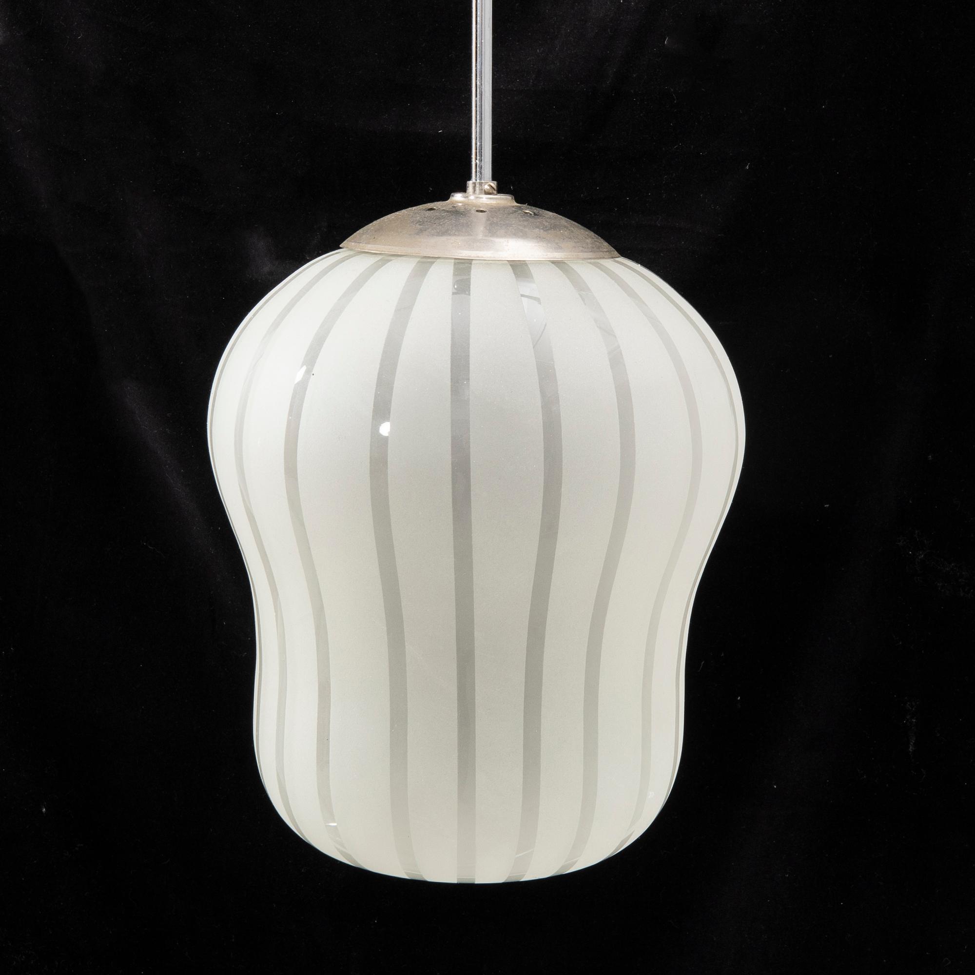 Taklampa Swedish Modern 1940-tal.