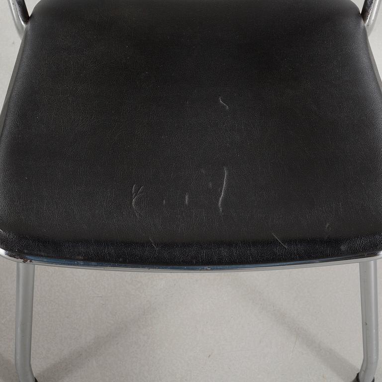 A set of office furniture by Lindqvist Verkstad AB.