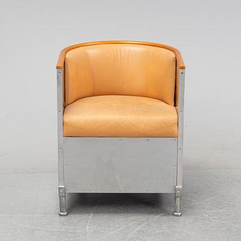 Mats Theselius, an 'Aluminum' easy chair, Källemo, Värnamo.