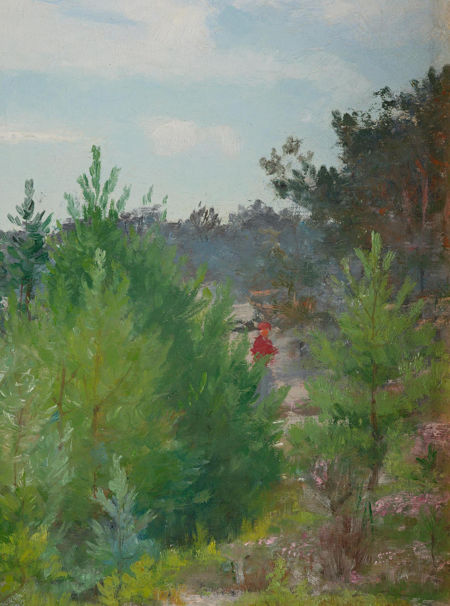 Axel Lindman, Skärkarlshamn, Sandhamn.