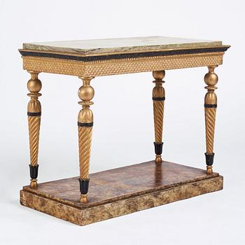 Konsolbord, Stockholmsarbete omkring år 1800, Sengustavianskt.