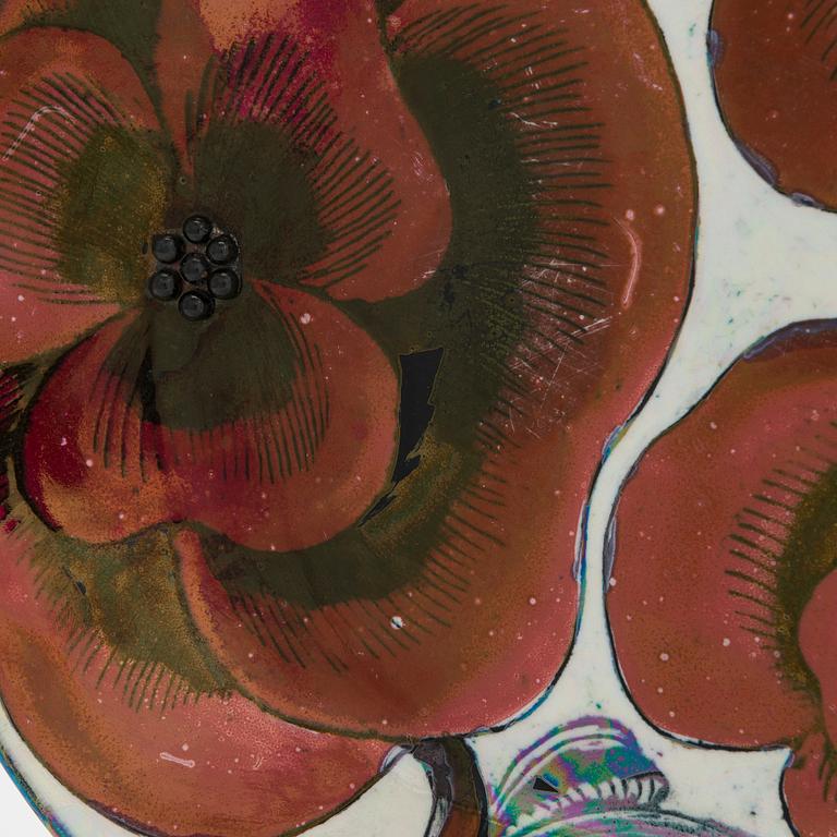 Birger Kaipiainen, fat, keramik, signerad Kaipiainen Arabia.