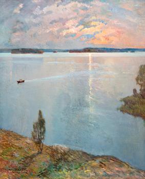 57. Väinö Hämäläinen, JÄRVIMAISEMA.