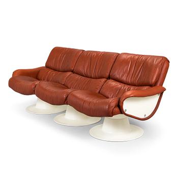 Yrjö Kukkapuro, Sofa, “Saturnus”, for Haimi, 1980.