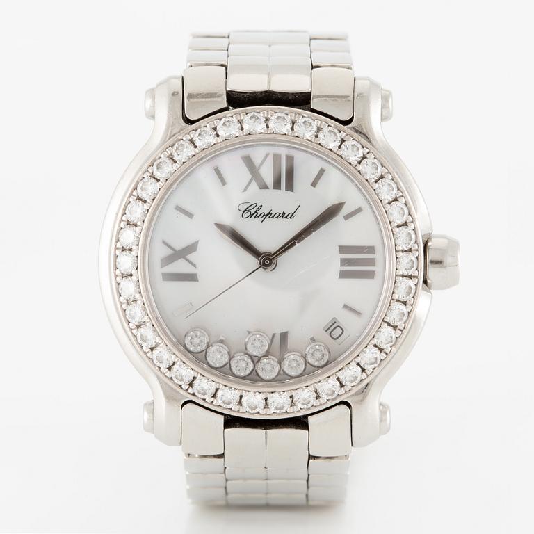 Chopard, Geneva, Happy Sport, wristwatch, 35.5 mm.