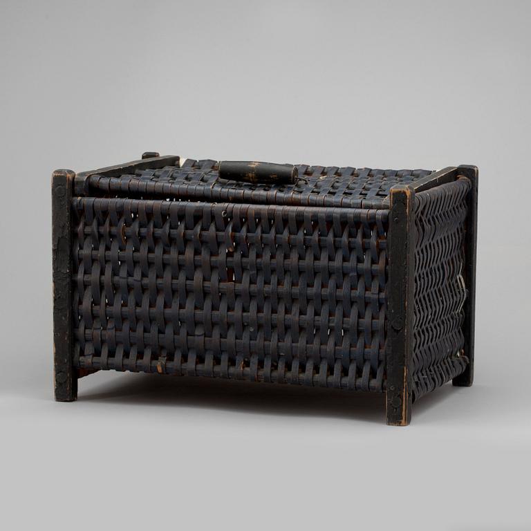 SPÅNKORG, allmoge, 1800-tal.