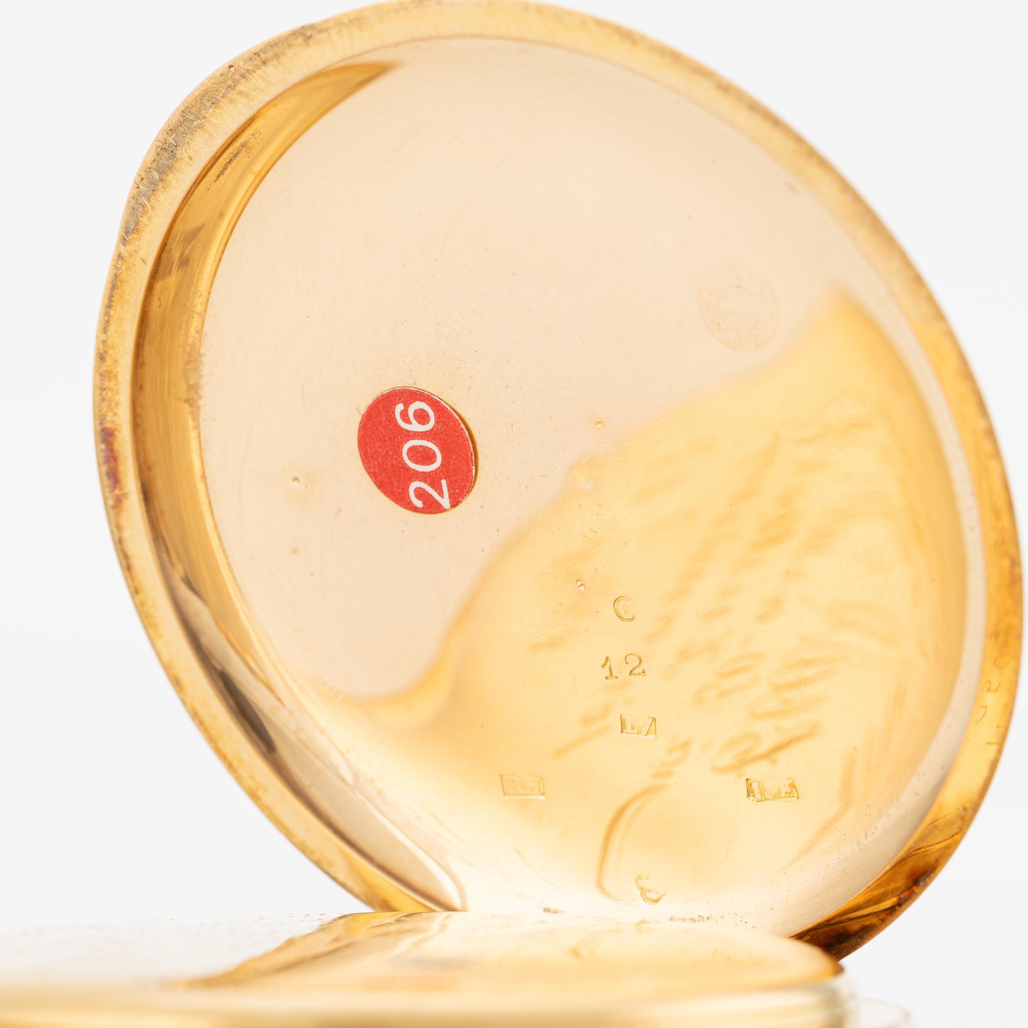 Halda, pocket watch, 51 mm.