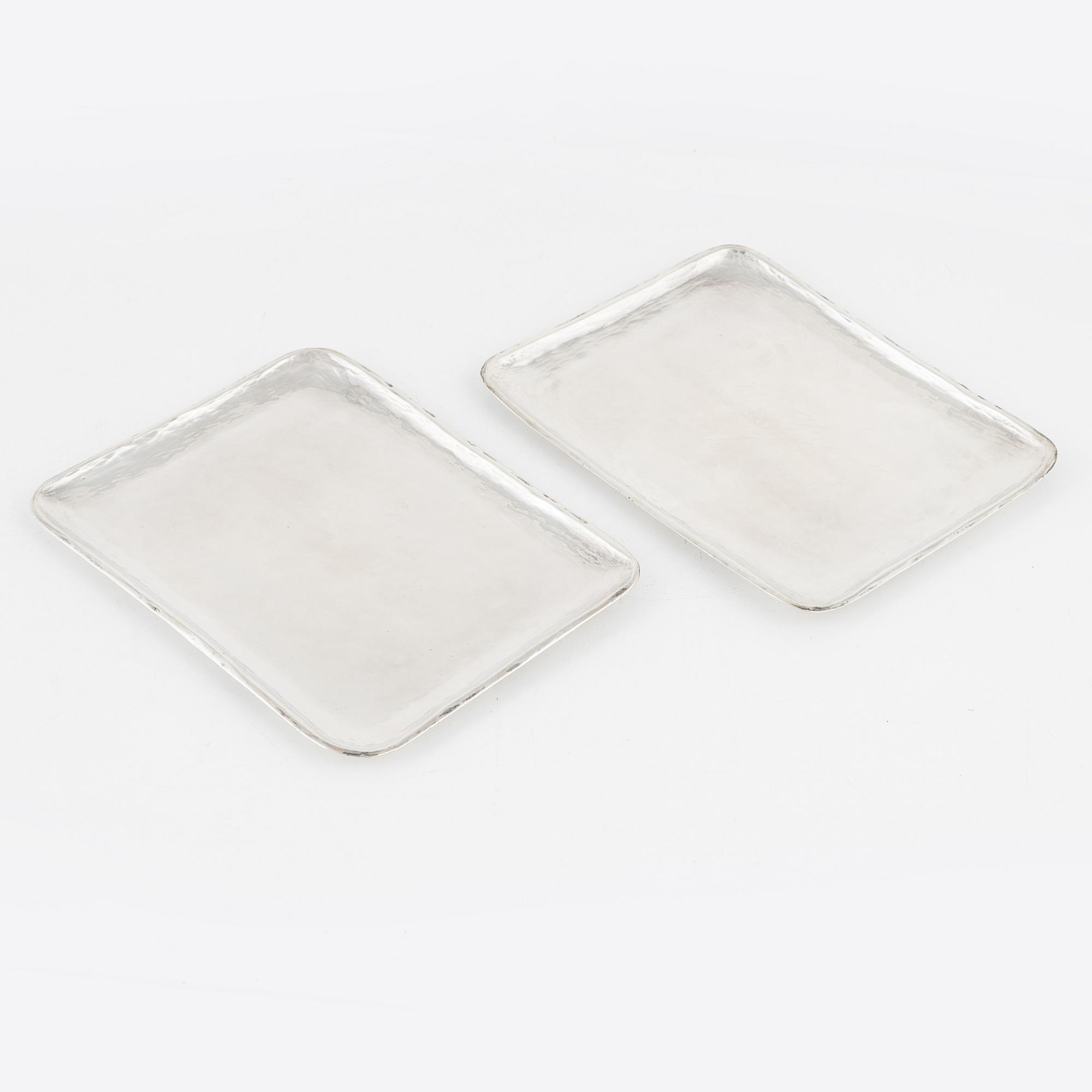 Serveringsset, silver, 16 delar, Peru, 1950-tal.