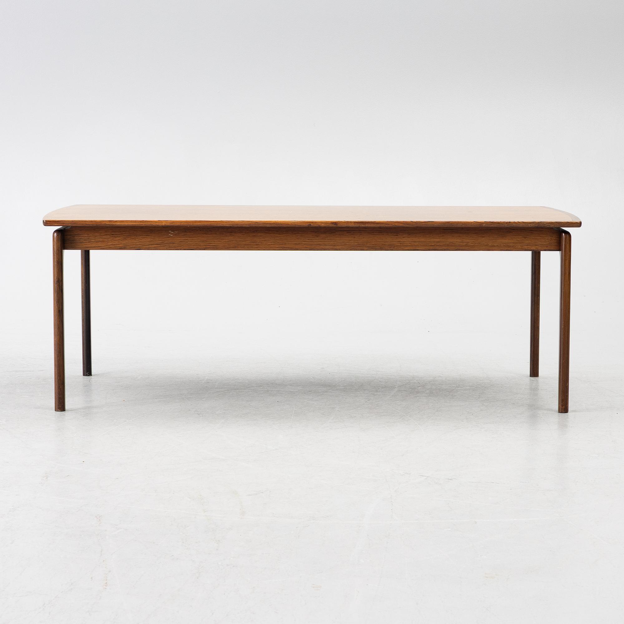 Ole Wanscher, a coffee table, Poul Jeppesens Mobelfabrik, Denmark, 1960s.