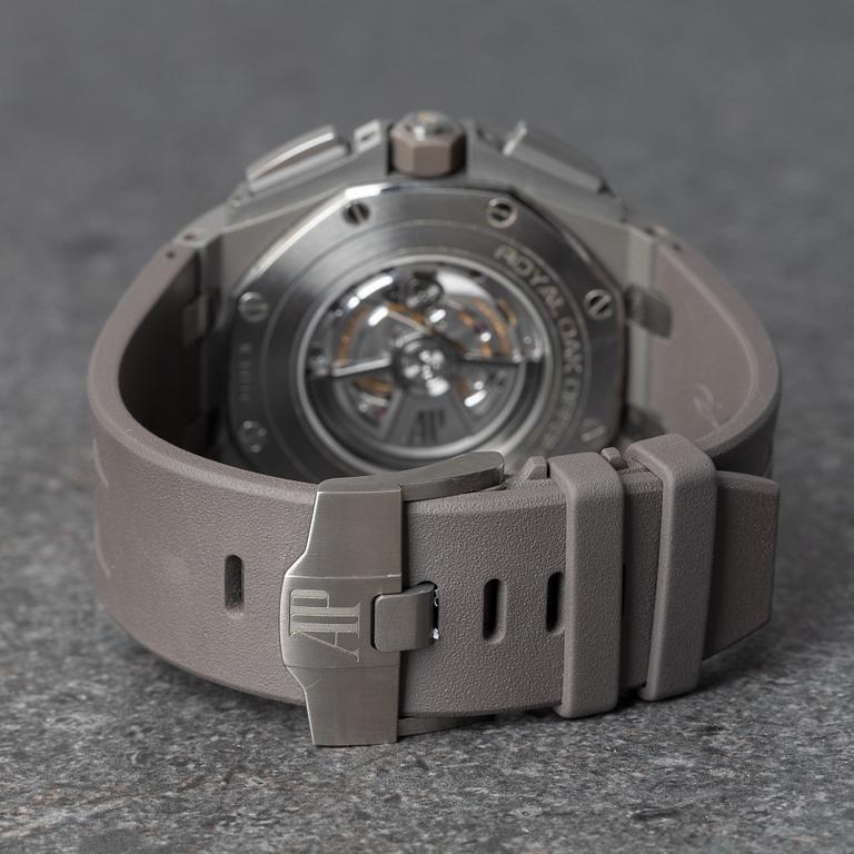 Audemars Piguet, Royal Oak Offshore, "Grey Ceramic", chronograph, ca 2019.