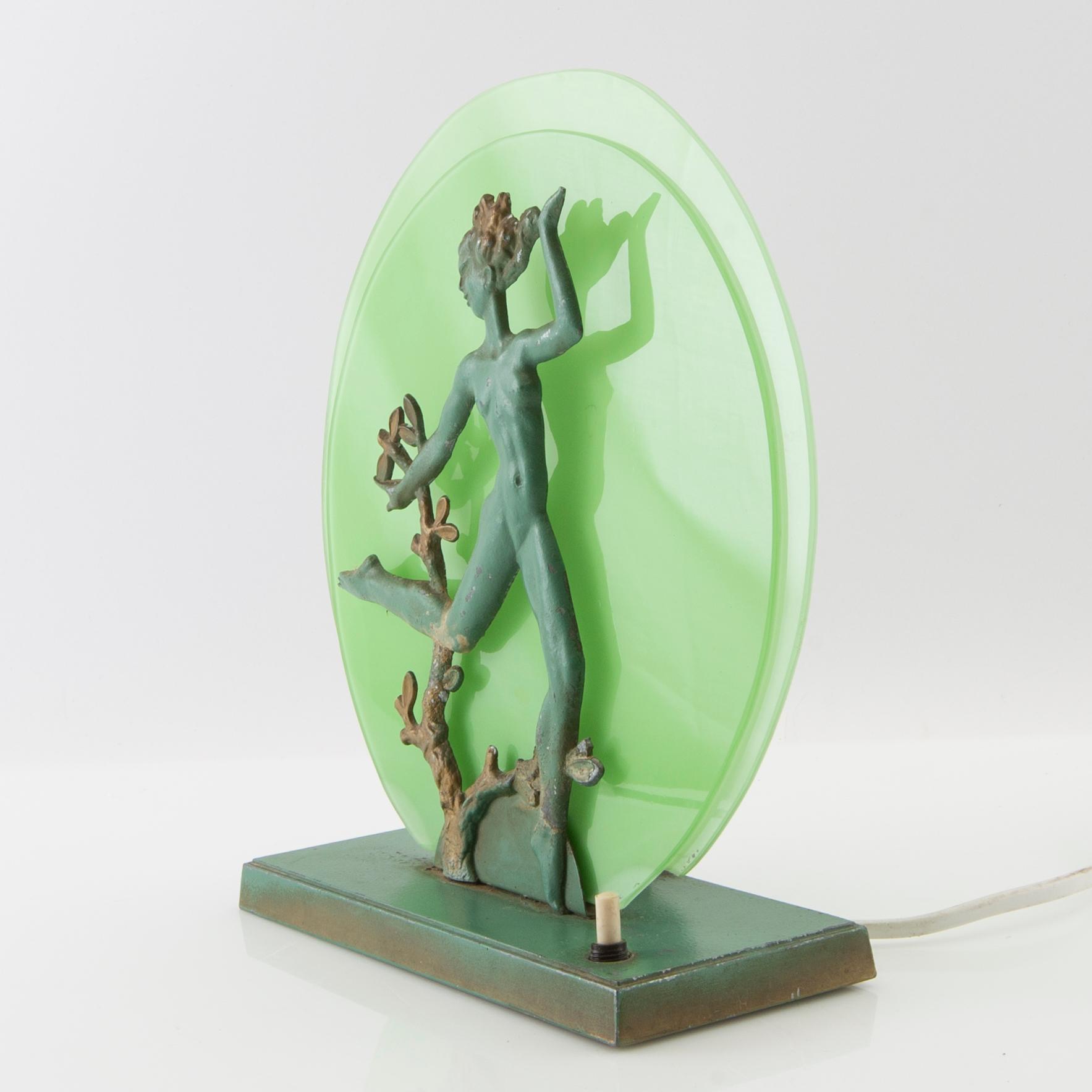 Table lamp Art Deco, first half of the 20th century.