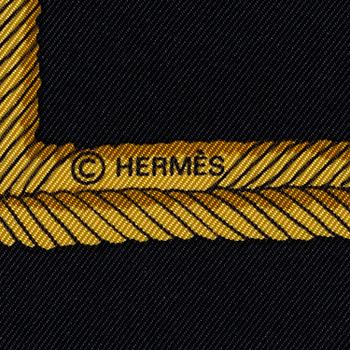 HERMÈS, scarf, 'Les armes de Paris'.