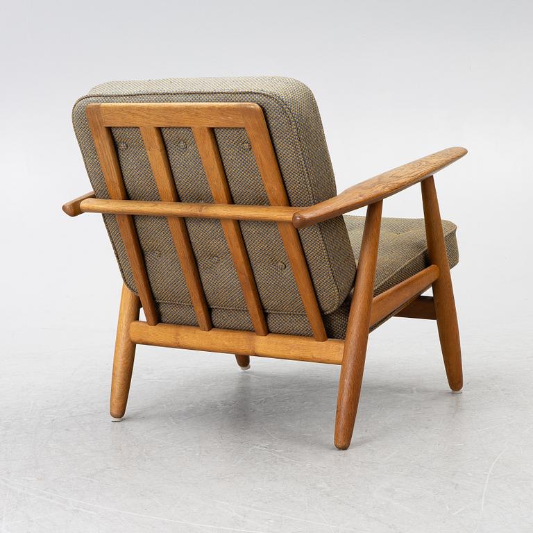 Hans J. Wegner, fåtölj, "GE 240" "Cigarren", Danmark, 1900-talets andra hälft.