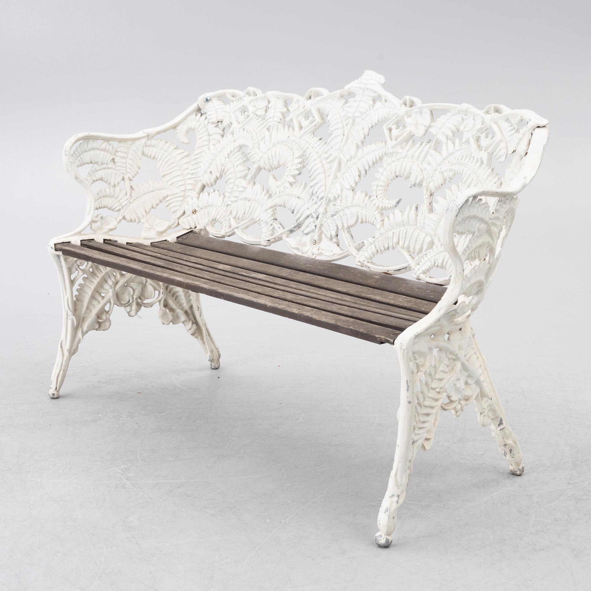 A garden sofa, Riab, second half of the 20th century.