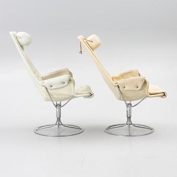 Bruno Mathsson, fåtöljer, ett par, ”Jetson”, Dux, 1900-talets andra hälft.