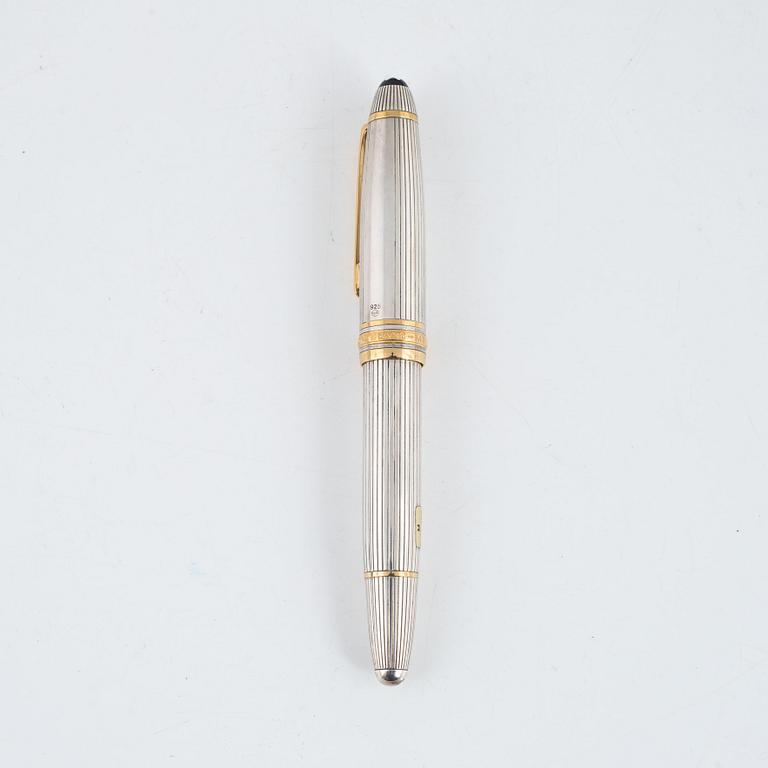 Montblanc, reservoarpenna, sterlingsilver, Meisterstück No 146, Tyskland.