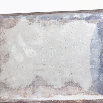 Cigarrskrin, silver, 1915.