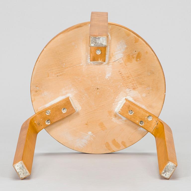 Alvar Aalto, a 1930s '60' stool for O.Y. Huonekalu- ja Rakennustyötehdas A.B.