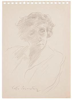 Lotte Laserstein, Portrait of Traute.