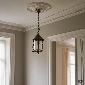 A ceiling lantern, 1920s.