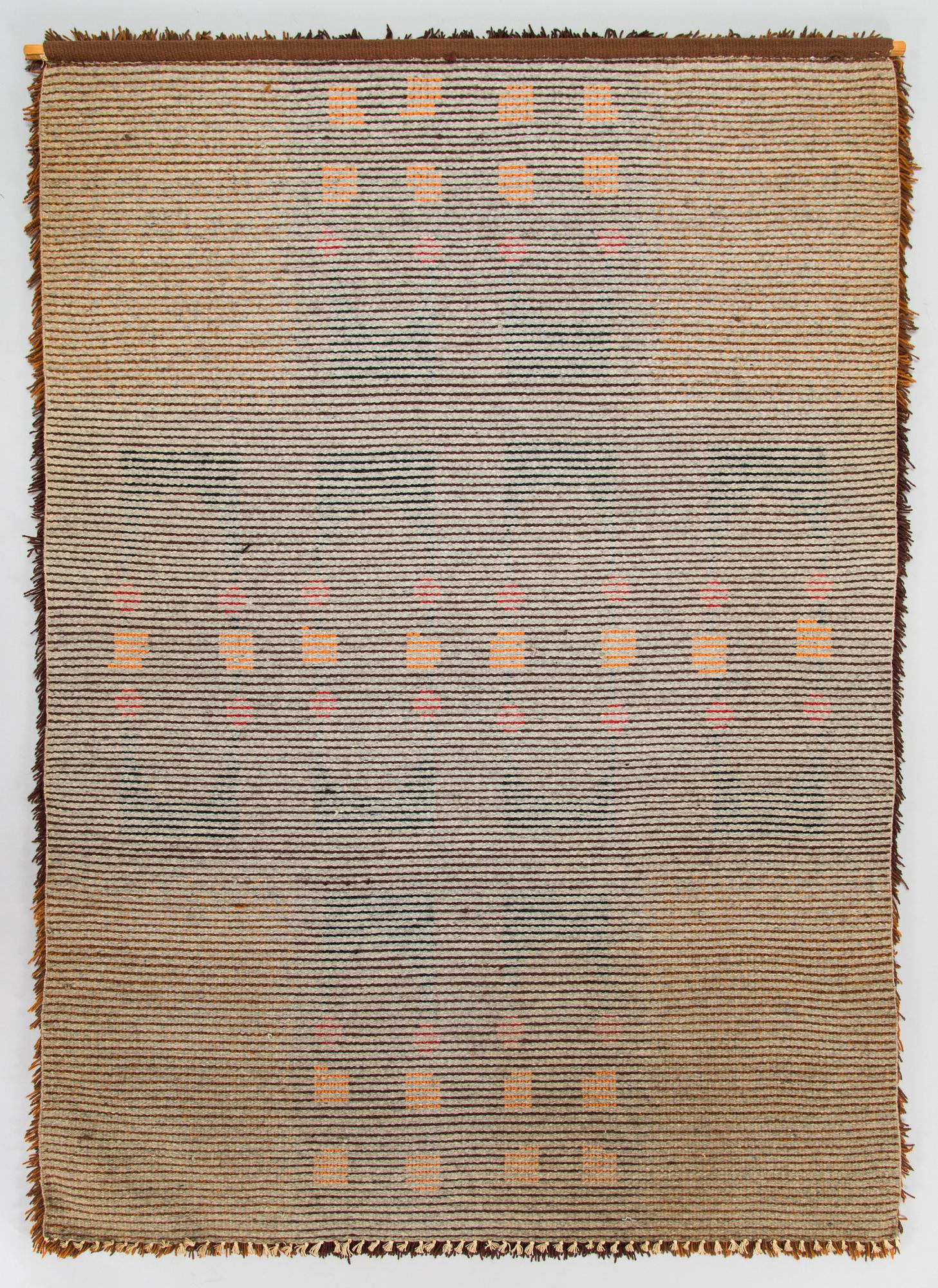 Hannamaija Teisko, a Finnish rya rug for Neovius. Circa 155 x 110 cm.