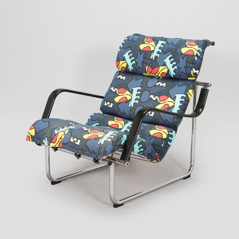 Yrjö Kukkapuro, nojatuoli, "Remmi", Avarte, 1990-luku.