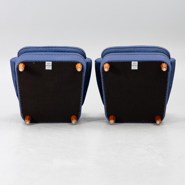 Josef Frank, A pair of armchairs model 568, Svenskt Tenn, 2011.