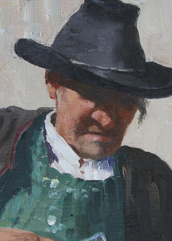 GODOY, ANTHONY. Olja på duk, sign o dat 1959.