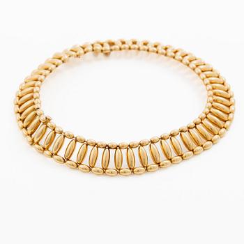 Hugo Strömdahl collier 18K guld.