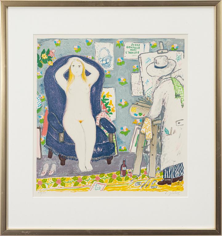 Lennart Jirlow, "Målaren och flickan".