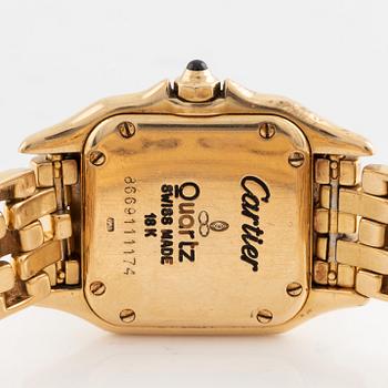 Cartier, Panthère, armbandsur, 21,5 x 21,5 (29,5) mm.