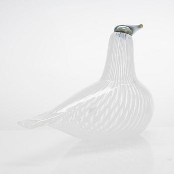 Oiva Toikka, Glass bird, Finland's 75th Independence Year, sign. Suomen sotka Oiva Toikka, Nuutajärvi 1992, 136/1992.