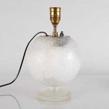 Gunnar & Ulla Eklöf, table lamp, Corona Belysningskultur, 1940s-30s.