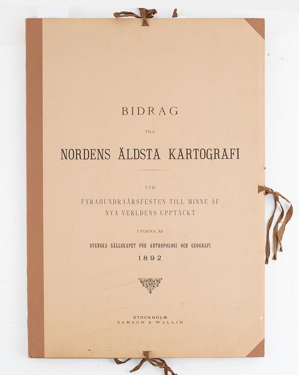 Stielers Hand-Atlas 1834 & Bidrag till Nordens äldsta kartografi.
