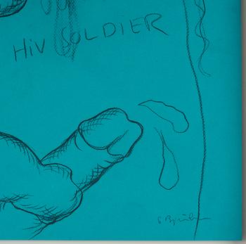 Bjarne Melgaard & Sverre Bjertnaes, "HIV Soldier".