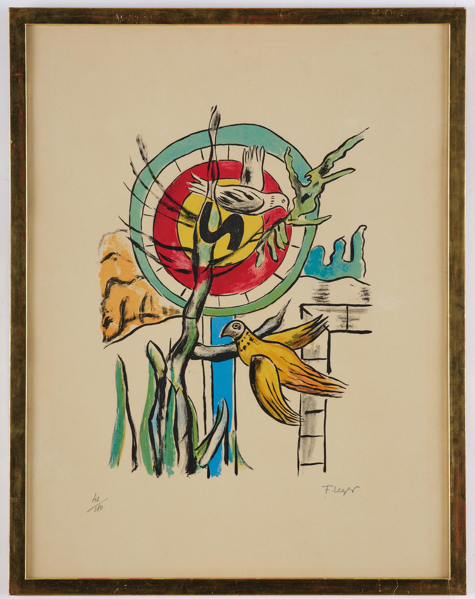 Fernand Léger, After, "Les Deux Oiseaux".