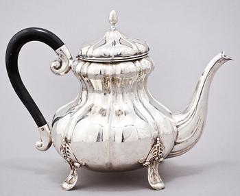 KAFFEKANNA, silver, importstämplar, 1900-tal, 774 g.