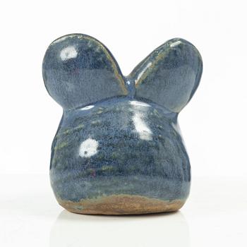 Lisa Larson, figurin, stengods, "Spökmusen" ur serien "Menageri", Gustavsberg.