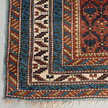 SEMI-ANTIQUE/ANTIQUE CAUCASIAN. 196 x 124,5 cm.