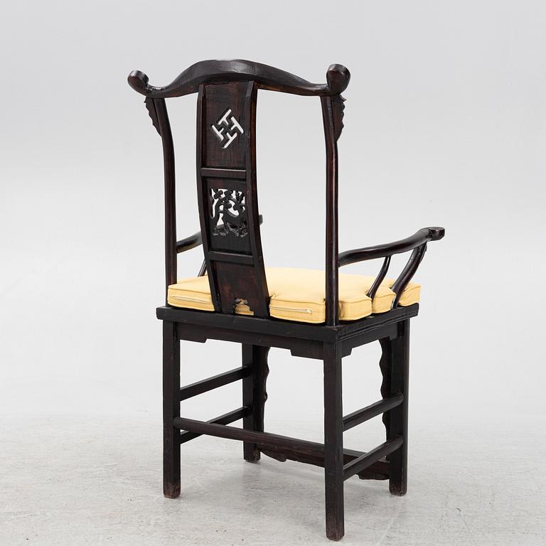 Armchair, China, first half of the 20th century.