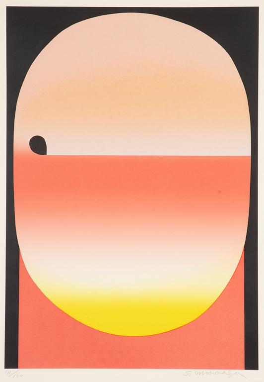 Sadamasa Motonaga, "Japanese Nobel Prize Winners" Complete portfolio with 5 colour screenprints.