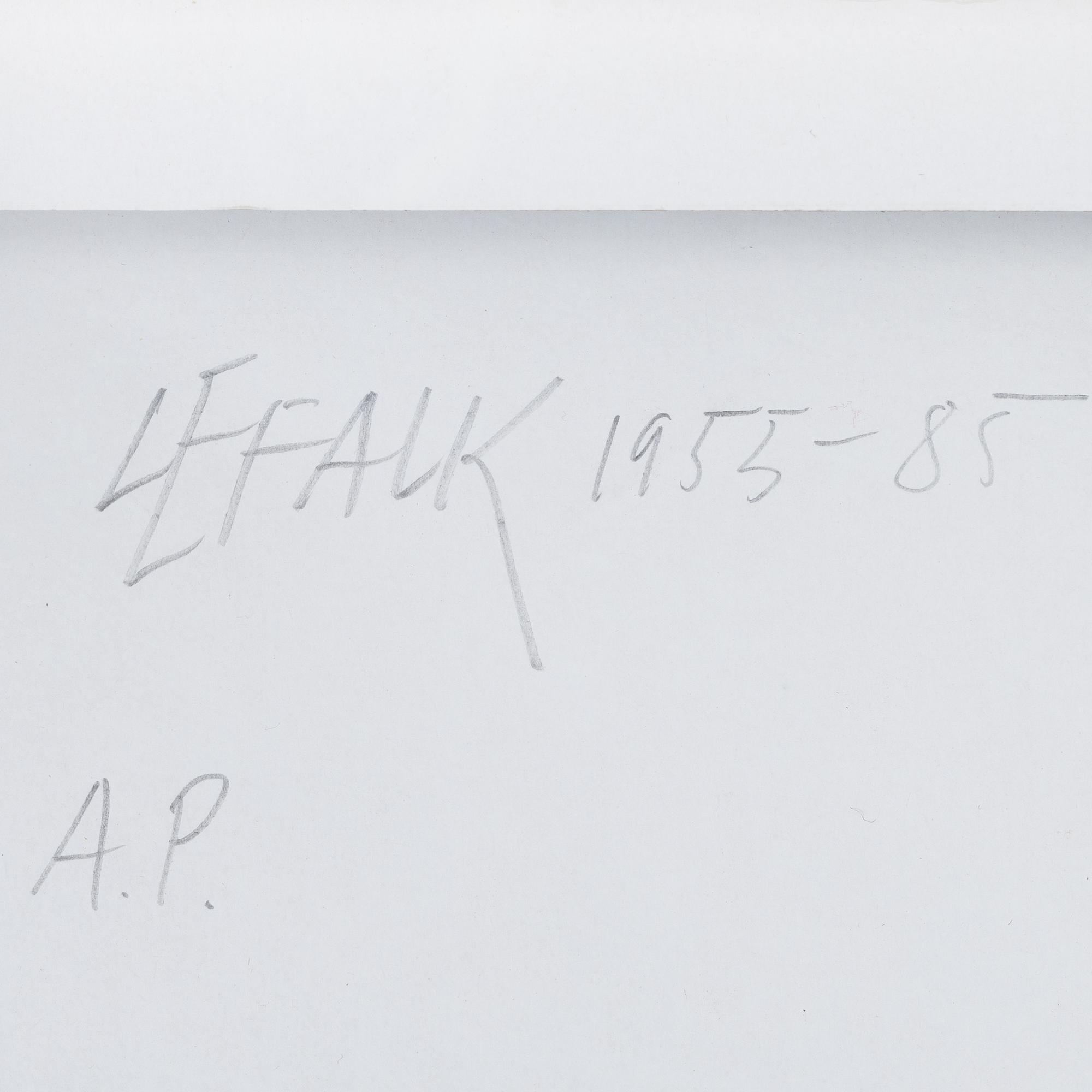 Lars Erik Falk, Untitled.