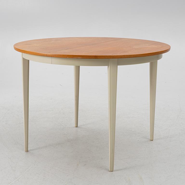 IKEA, A 'Sober' dining table with four chairs, IKEa, sweden, 1960's.