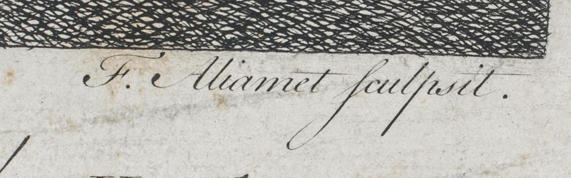 FRANÇOIS GERMAIN ALIAMET, "St STEPHEN STONED.