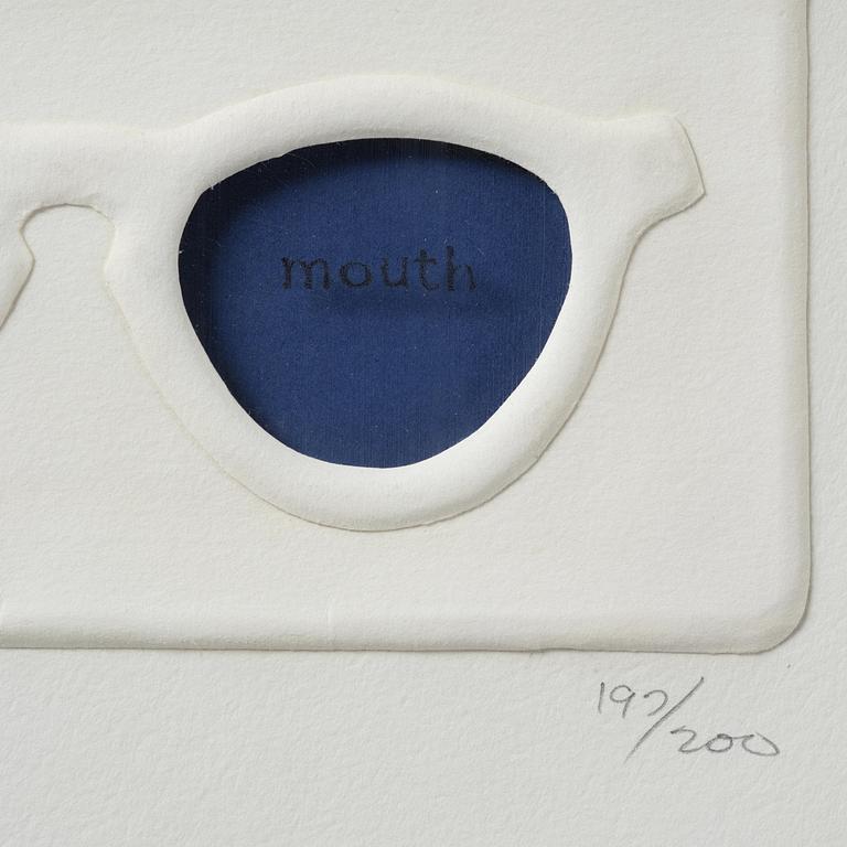 Jasper Johns, "The Critic sees" ur "Ten from Leo Castelli".