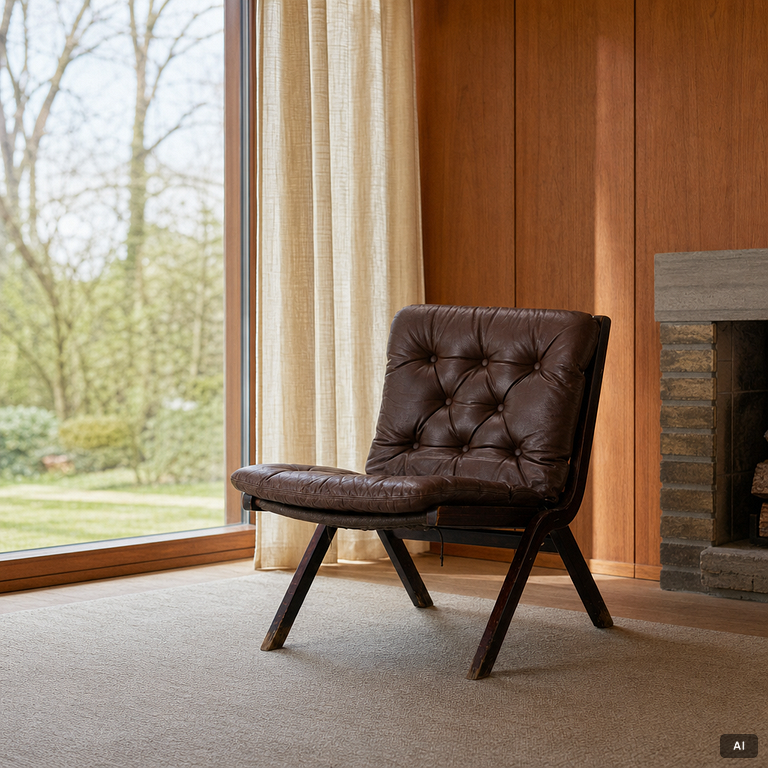 Three 'Uno' armchairs, Ekornes, Norway.