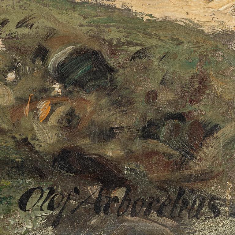 OLOF ARBORELIUS, oil on canvas, signed.