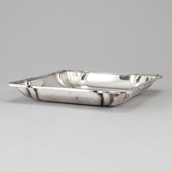 Gustaf Fredrik Hallengren, karott/skålfat, silver, Malmö 1918.