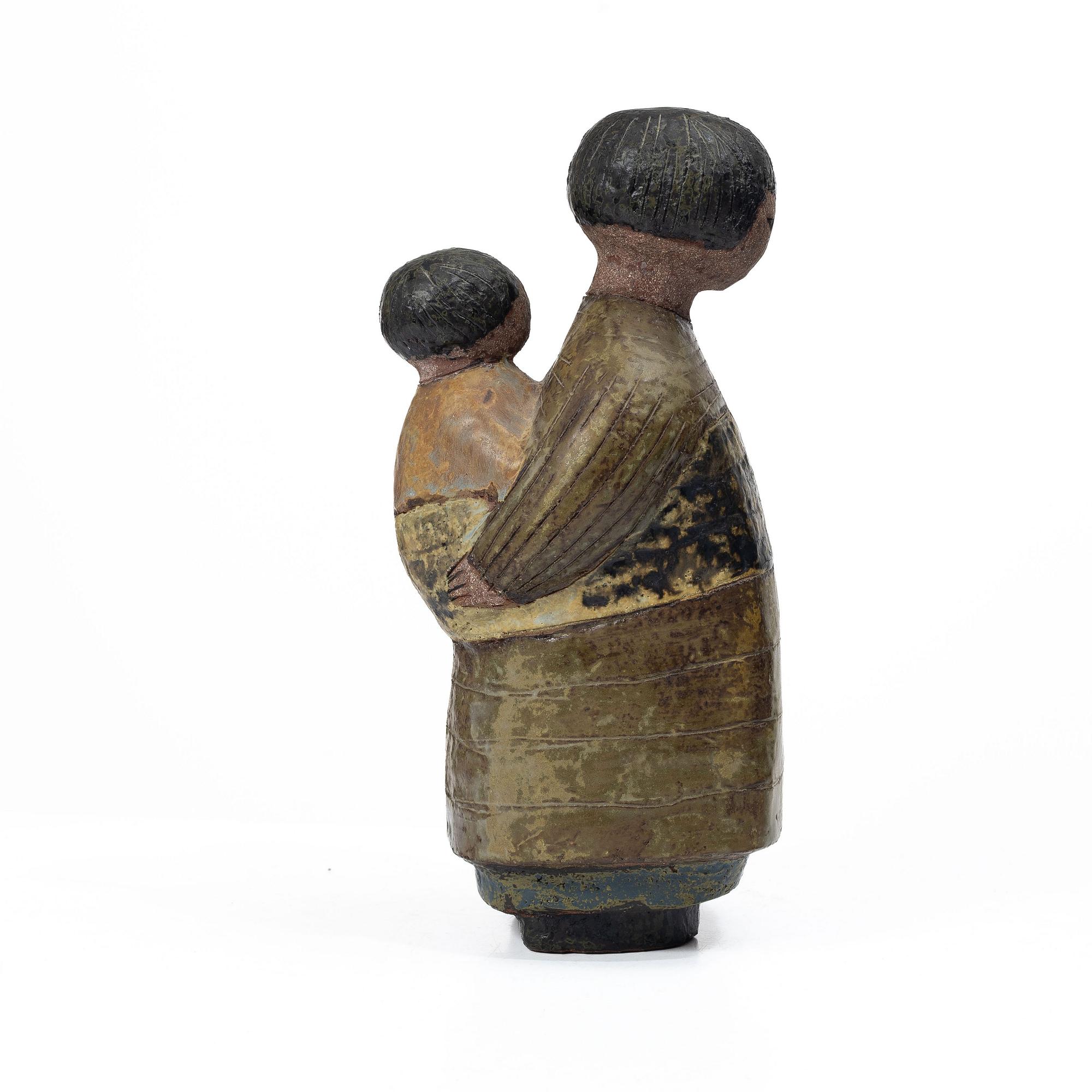 Lisa Larson, figurin, stengods, Japanskan, Gustavsberg.
