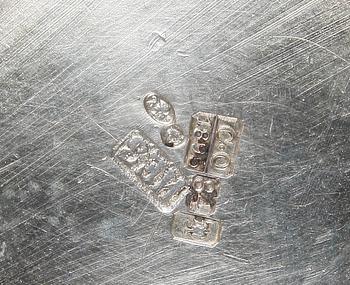 SKÅL SAMT BÄGARE, 2 st, silver, Stakhy Kondratievich Orlov Kiev, Ryssland 1895.